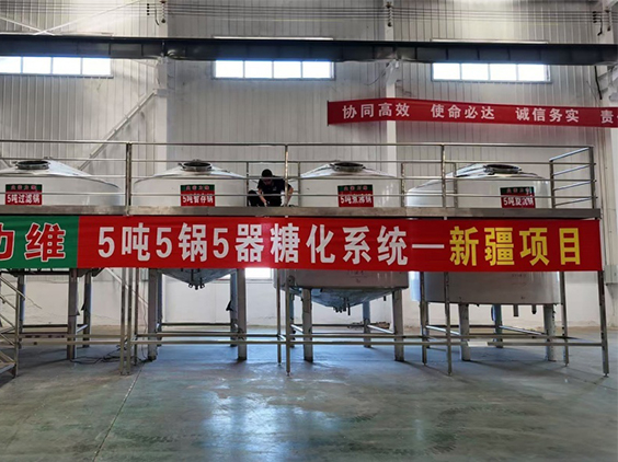双江精酿啤酒设备厂—5吨精酿啤酒设备—新疆项目